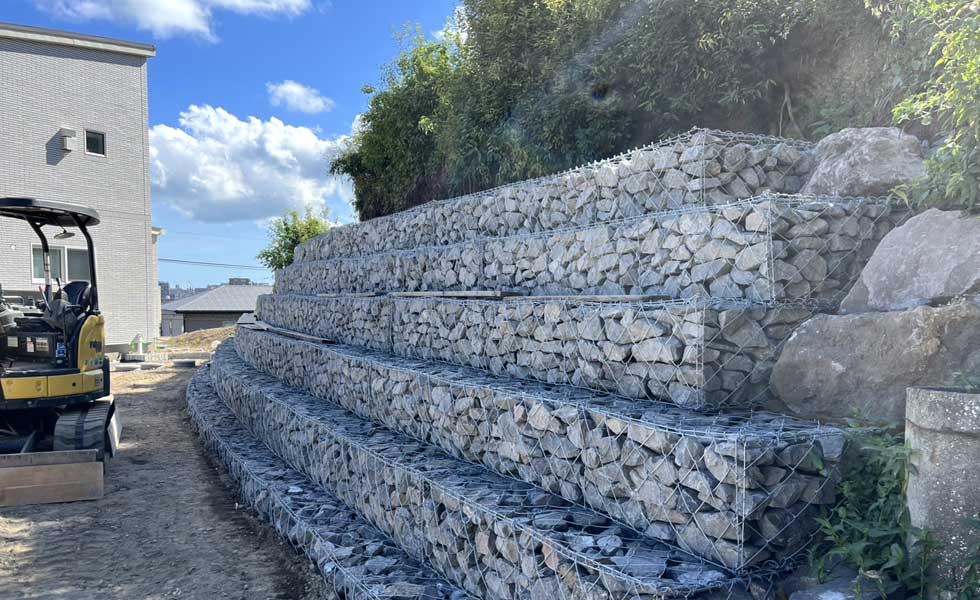 G様邸土留め工事施工後04