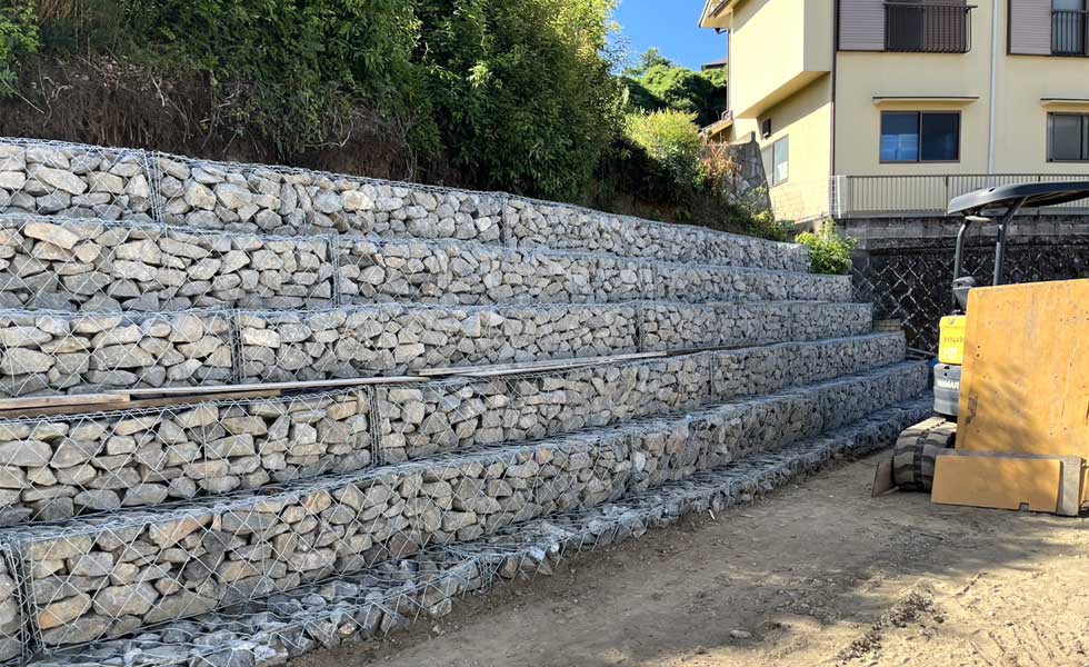 G様邸土留め工事施工後05