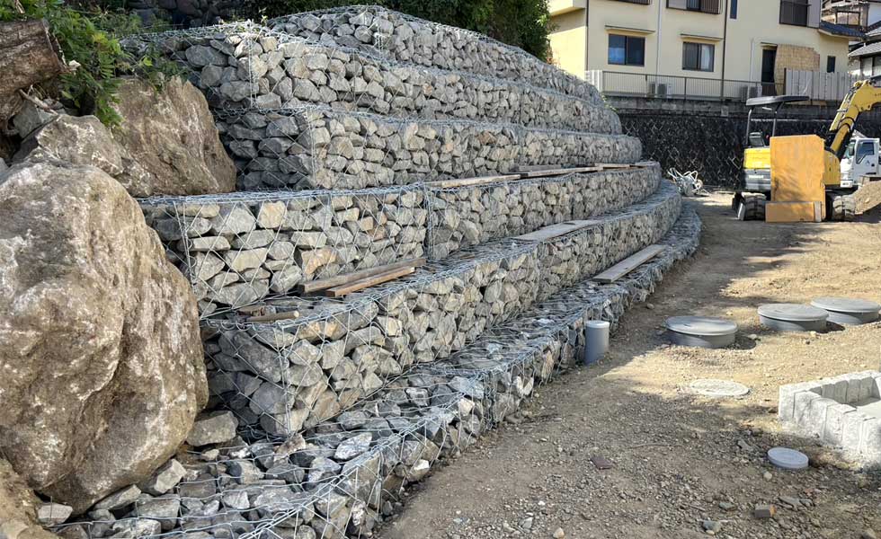 G様邸土留め工事施工後06